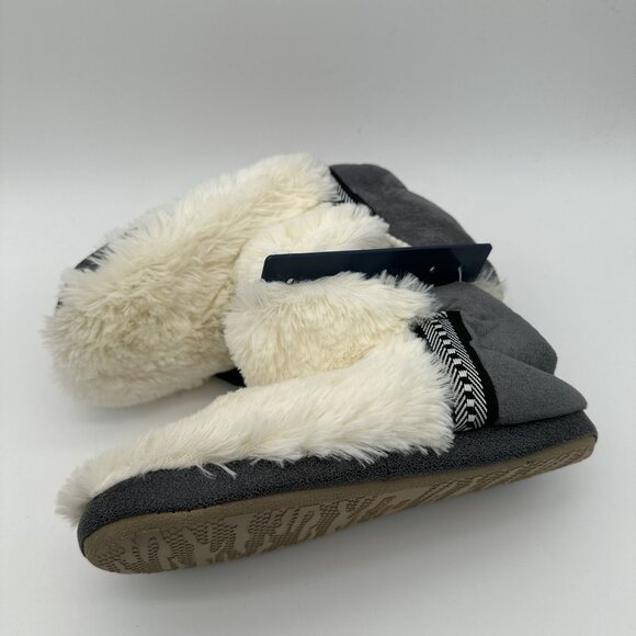 Chill Chasers Cozy Fleece-Lined Faux Fur Bootie Slippers Size S/M - Picture 5 of 6
